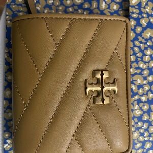 Tory Burch Brown Leather Wallet